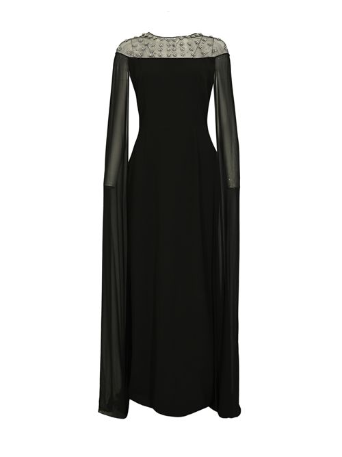 Abito lungo con dettagli gioiello Clips | A032 948300001